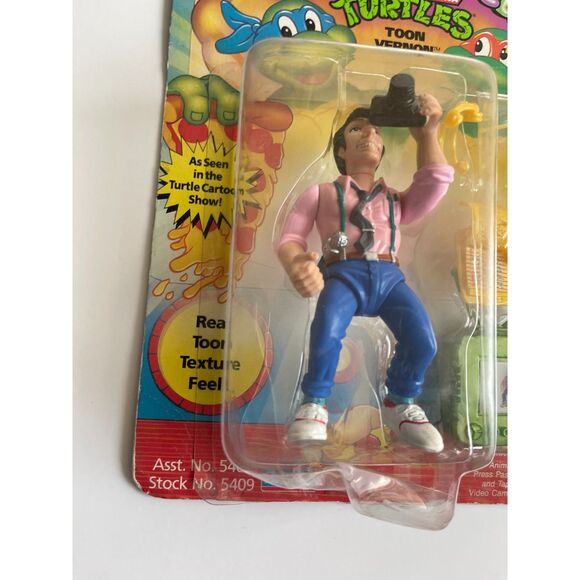 Vintage TMNT Action Figure ~ Toon Turtle Vernon MOC Teenage Mutant Ninja 1992 - Picture 6 of 7